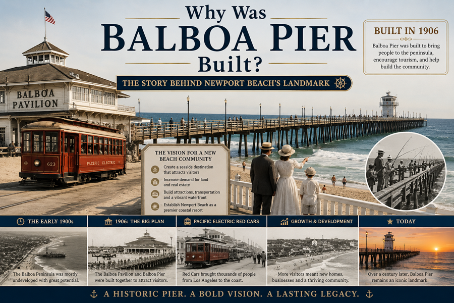 Why Was Balboa Pier Built? – The Story Behind Newport Beach's Landmark